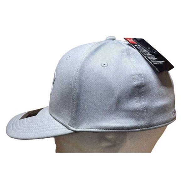Under Armour UA ISO CHILL Pro Fit Men's Hat Cap L/XL Coal Gray New With Tag Gray - Picture 5 of 8